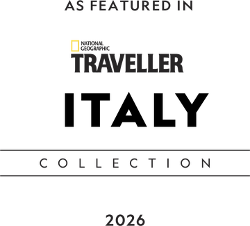As featured in National Geographic Traveller Italy Collection 2026